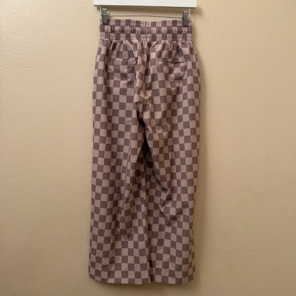 Albion Audrey Checkered Trousers Brown XS - Picture 3 of 3
